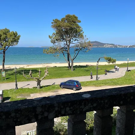Primera Linea De Playa America Con Garaje Apartment Nigran