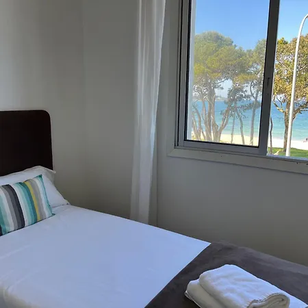 Primera Linea De Playa America Con Garaje Apartment *